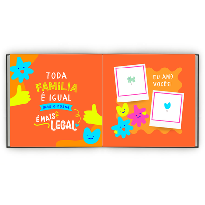 Álbum de figurinhas para crianças